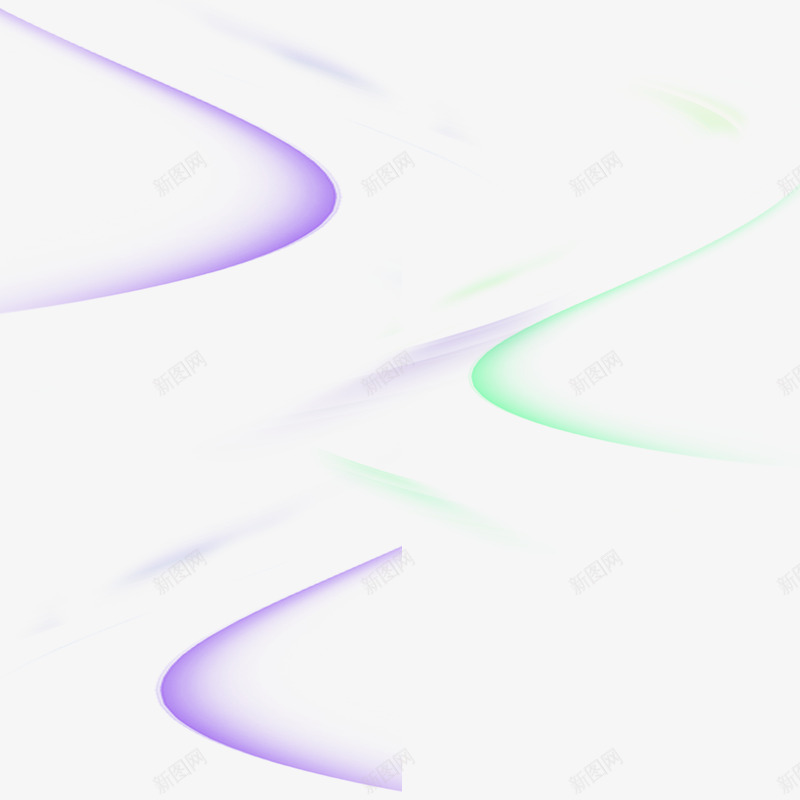 背景装饰光线光效png免抠素材_新图网 https://ixintu.com 光效 光束 紫色光线 绿色光线