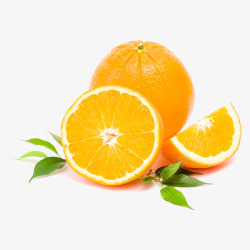 鲜橙果子素材