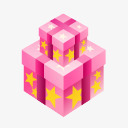 礼品图标png_新图网 https://ixintu.com 五角星 礼品 粉红色