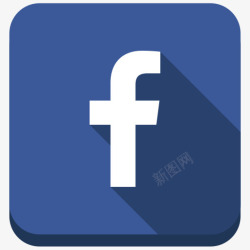 面书面书脸谱网FB社交按钮图标高清图片
