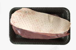 简简单单的一盘鸭胸肉素材