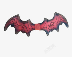 红色蝙蝠翅膀素材
