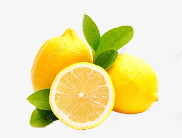 新鲜的三个柠檬png免抠素材_新图网 https://ixintu.com 夏天 新鲜 柠檬 黄色