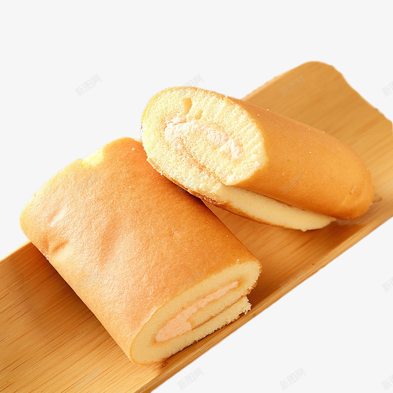 夹心瑞士卷面包png免抠素材_新图网 https://ixintu.com 下午茶 两个面包 夹心蛋糕 烘焙食品 瑞士卷 糕点 零食 面包