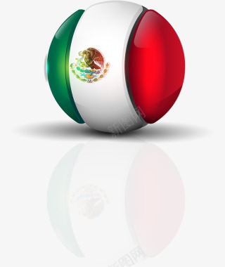 墨西哥圆球矢量图图标图标
