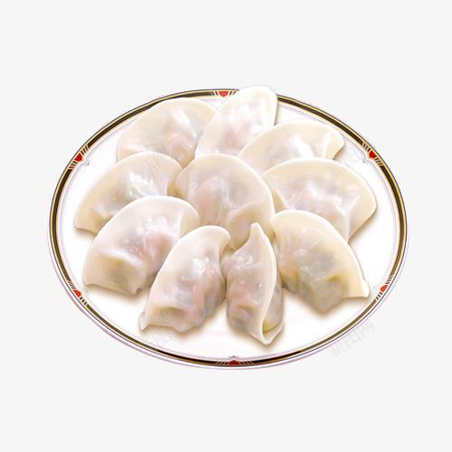 刚出炉的饺子png免抠素材_新图网 https://ixintu.com 新鲜 煎饺子 食品 食物 饺子