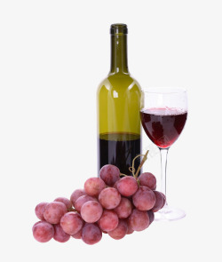 葡萄与葡萄酒元素素材