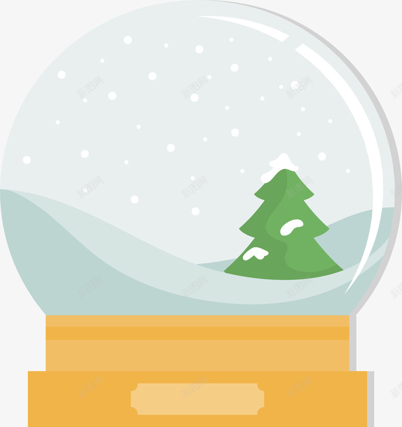 下雪的水晶球png免抠素材_新图网 https://ixintu.com 下雪 下雪水晶球 圣诞水晶球 圣诞节 水晶球 矢量png