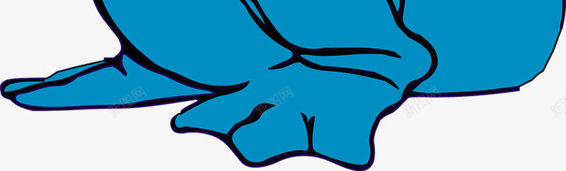 蓝色的恐龙png免抠素材_新图网 https://ixintu.com 卡通 恐龙 翅膀 蓝色