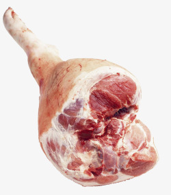 冰冻猪脚新鲜猪腿生猪肉高清图片