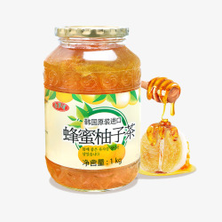 进口蜂蜜柚子茶素材