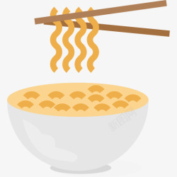 中国食品面条图标高清图片