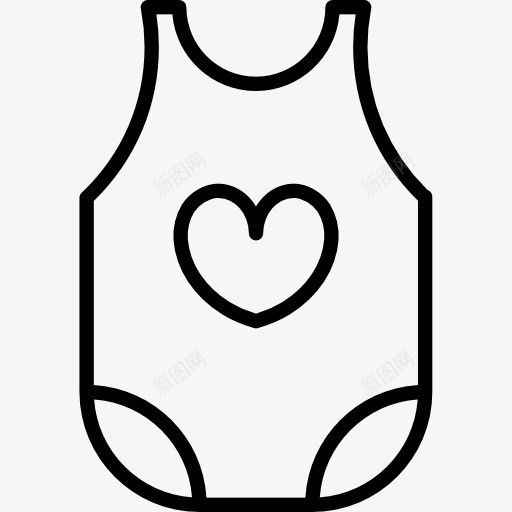 夏天女孩衣服图标png_新图网 https://ixintu.com 儿童 婴儿 婴儿衣服 时尚 母亲