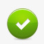 圆形正确按钮图标png_新图网 https://ixintu.com OK 对号 正确 绿色对号