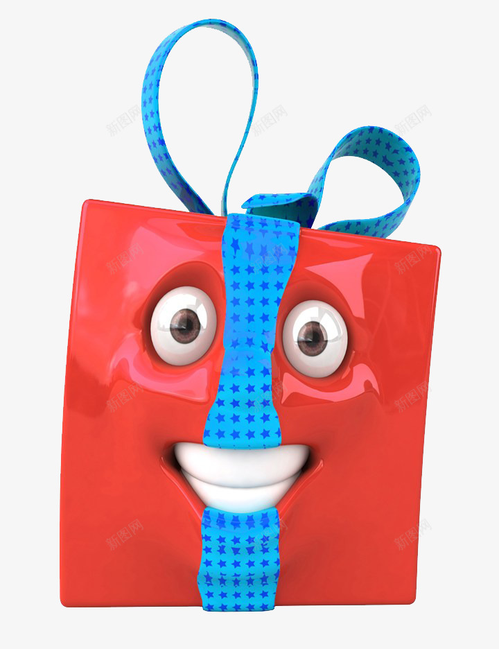 创意红色3D礼盒人物png免抠素材_新图网 https://ixintu.com 3D礼盒人物 创意 创意图片 红色礼品 表情