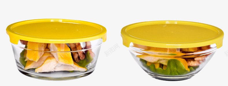 玻璃餐碗餐盒png免抠素材_新图网 https://ixintu.com 带盖餐碗 玻璃盒 透明玻璃 食材餐碗 食物储存盒 餐碗