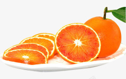 橙子果盘素材