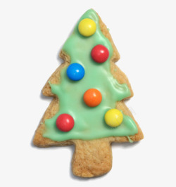 圣诞树饼干甜品素材