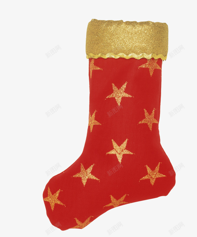 红色圣诞袜子png免抠素材_新图网 https://ixintu.com 圣诞老人礼物 小朋友礼物 礼品 装饰袜子