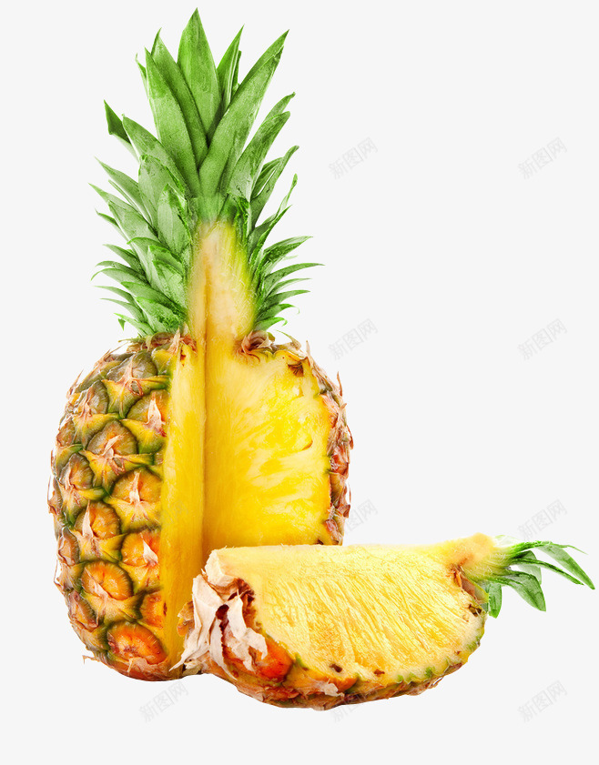新鲜菠萝欢迎选购png免抠素材_新图网 https://ixintu.com 新鲜 欢迎 菠萝 选购
