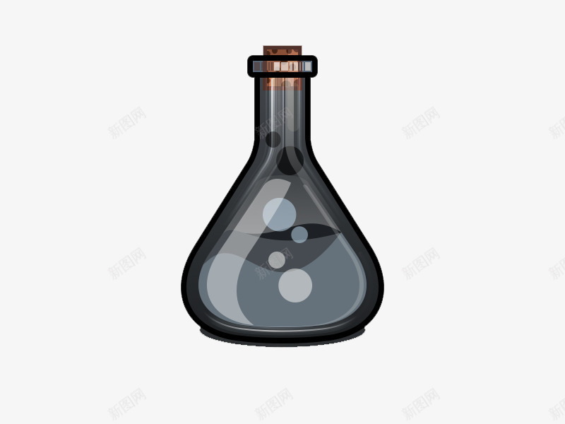 化学试验瓶png免抠素材_新图网 https://ixintu.com 化学试验 国外创意素材 玻璃瓶 试剂