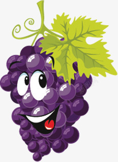 葡萄创意水果素材