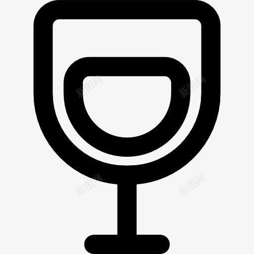 喝一杯的轮廓图标png_新图网 https://ixintu.com 概述 水 玻璃 葡萄酒 轮廓 通用接口 食品 饮料