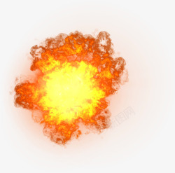 爆炸火焰火焰红光素材
