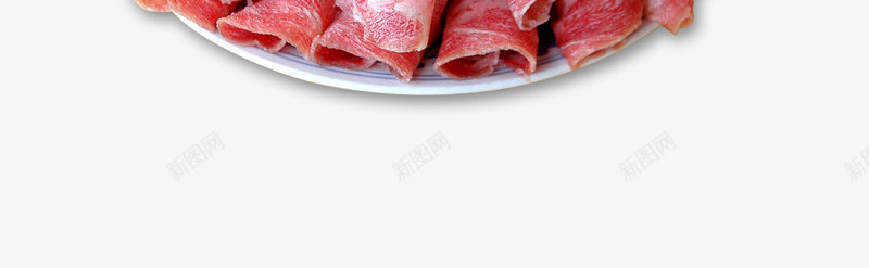 狗肉涮肉png免抠素材_新图网 https://ixintu.com 动物肉 新鲜肉片 美味 美食