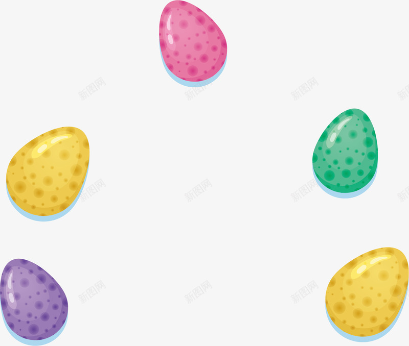 彩色的糖果矢量图ai免抠素材_新图网 https://ixintu.com 可爱 彩色的 粉红色 糖果 紫色 绿色 黄色 矢量图