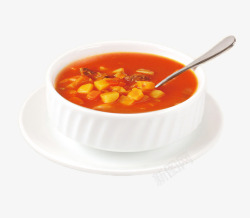 一碗美味的传统罗宋汤素材