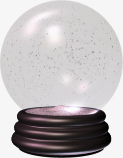 透明圆球粒子漂浮素材