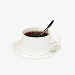 玻璃杯装姜母茶白色盘子姜母茶高清图片