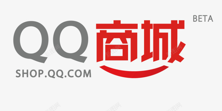 QQ商城标志图标图标