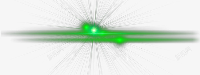 绿色科技光线png免抠素材_新图网 https://ixintu.com 光线 科技 绿色