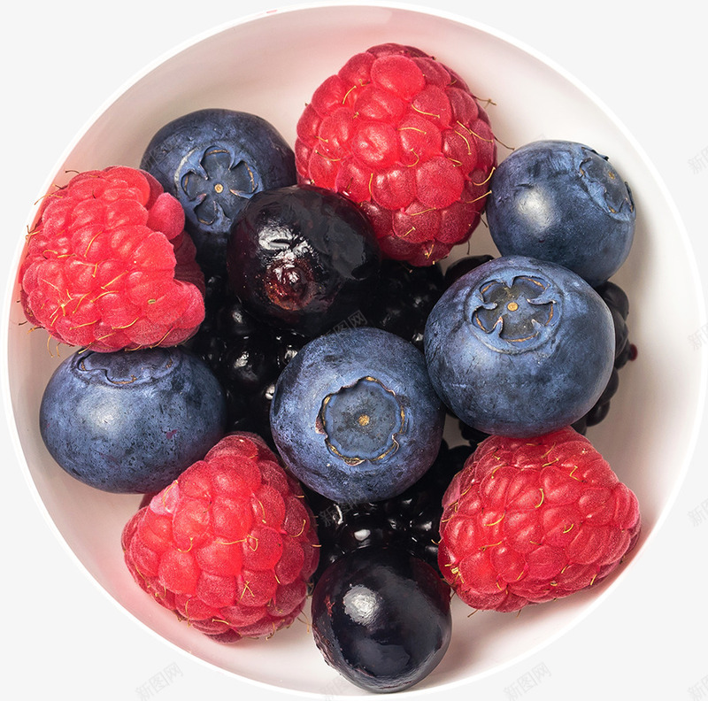 新鲜水果png免抠素材_新图网 https://ixintu.com 手绘食物 树莓 桑葚 水果 草莓 草莓采摘园 蓝莓 食物