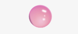 粉色的圆球素材