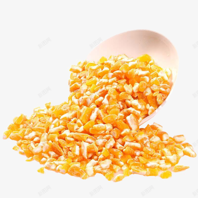 玉米碴制作png免抠素材_新图网 https://ixintu.com 有机 玉米碴 粗粮 绿色食品 黄色