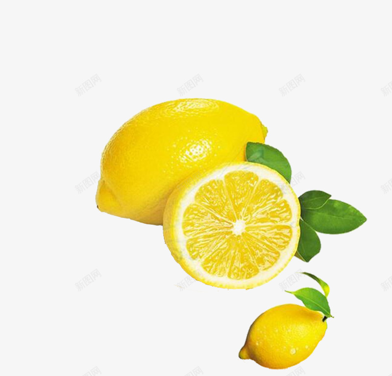 新鲜的柠檬png免抠素材_新图网 https://ixintu.com 柠檬 水果 维C 金桔柠檬 黄色