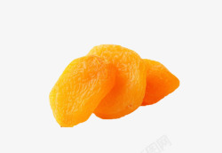黄色果脯杏干素材
