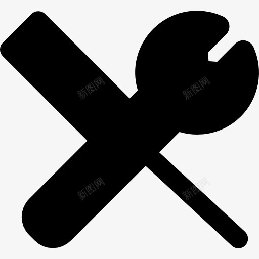 小设置按钮图标png_新图网 https://ixintu.com 修理工具 修理用具 工具和用具 扳手 机床 螺丝刀 配置