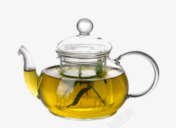 现代茶壶玻璃茶壶高清图片