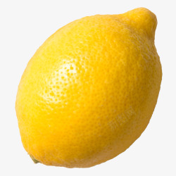 矢量质感柠檬黄色阳光装饰柠檬高清图片
