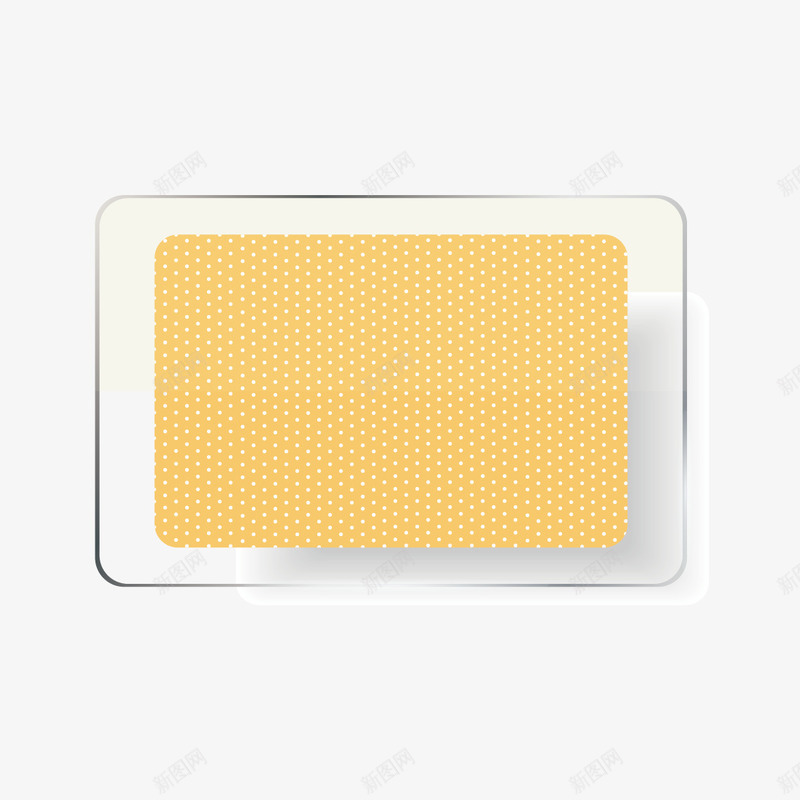 黄色玻璃贴图png免抠素材_新图网 https://ixintu.com 玻璃 玻璃贴图 贴图 长方形 黄色