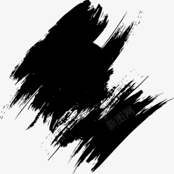中国风涂料黑色斑斓水墨高清图片
