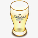 啤酒商啤酒玻璃Beericon图标png_新图网 https://ixintu.com Michelob beer glass 啤酒 啤酒商 玻璃
