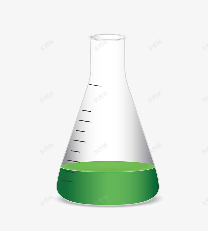 卡通扁平化绿色药水矢量图eps免抠素材_新图网 https://ixintu.com 卡通烧杯 扁平化烧杯 烧杯 烧杯免抠 玻璃烧杯 矢量烧杯 量杯药水 矢量图