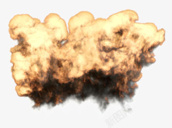 爆炸团爆炸烟雾高清图片