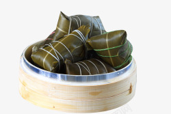 蒸笼里的煎饺蒸笼里的粽子高清图片