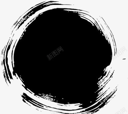 中秋节中国风墨迹png免抠素材_新图网 https://ixintu.com 中秋节 国风 墨迹